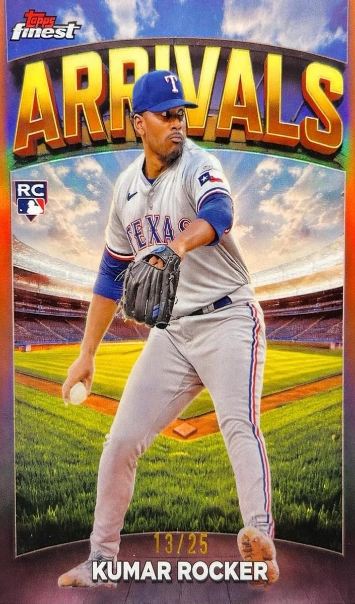 Kumar Rocker 2025 topps Topps Finest