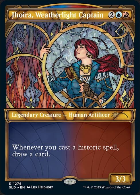 Jhoira, Weatherlight Captain 2019 Magic: The Gathering Secret Lair Drop