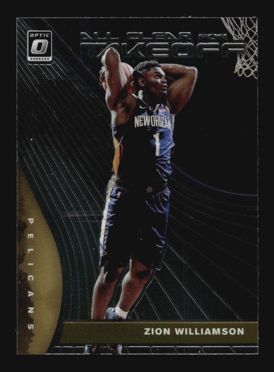 Zion Williamson 2019 panini Donruss Optic