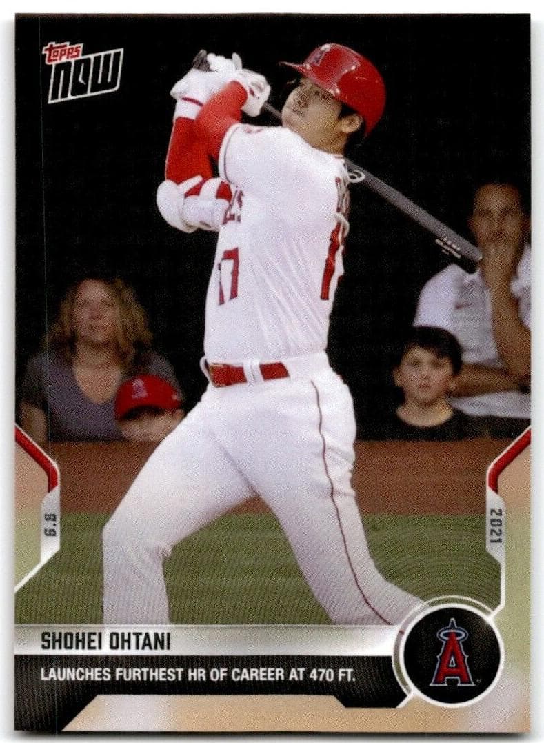 Shohei Ohtani 2021 topps
