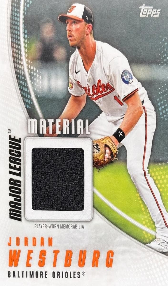 Jordan Westburg 2025 topps Topps