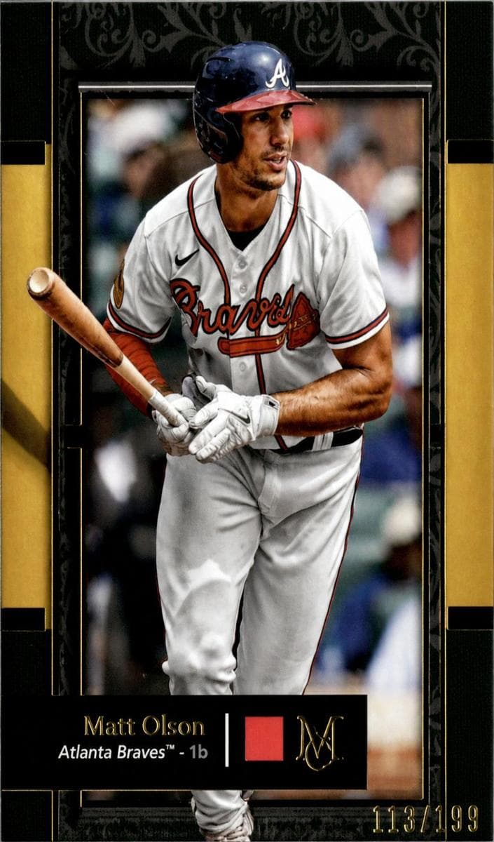Matt Olson 2024 topps Topps Museum Collection
