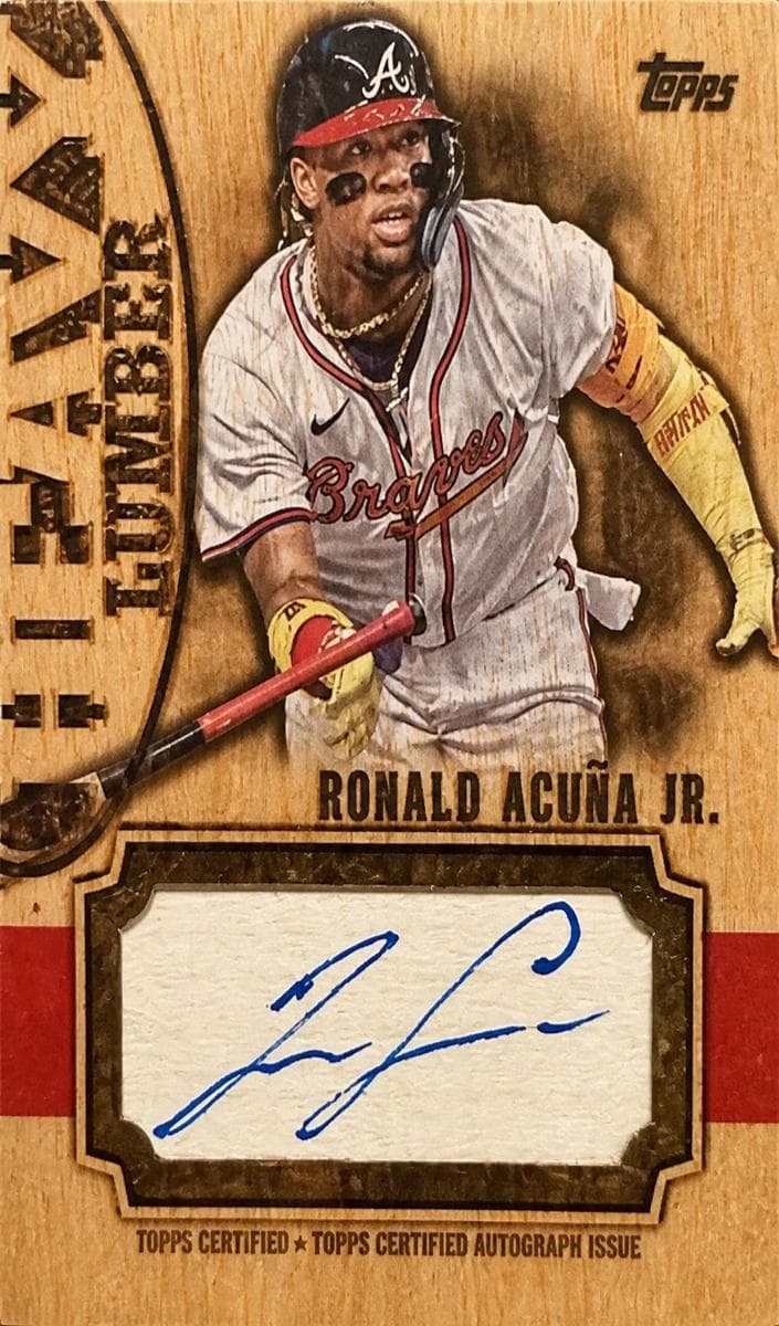 Ronald Acuña Jr. 2024 topps Topps Update
