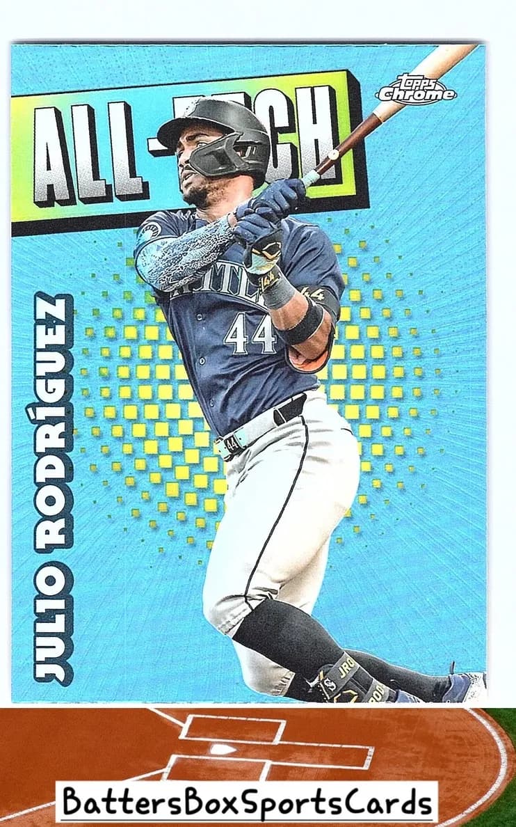 Julio Rodriguez 2025 topps Topps Chrome