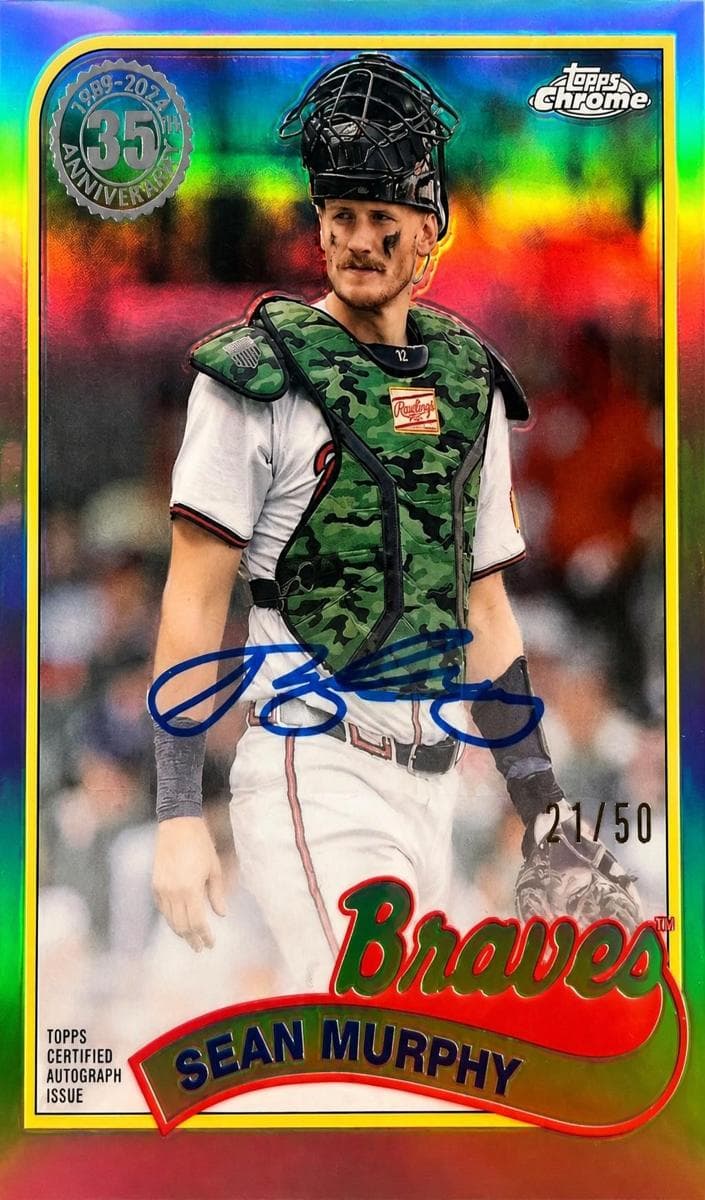 Sean Murphy 2024 topps Topps Chrome Update