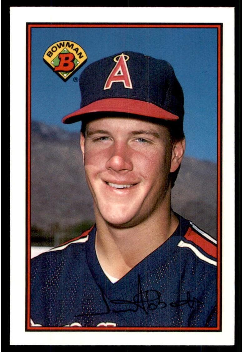 Jim Abbott trading card