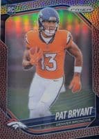 Pat Bryant 2025 panini Prizm Black & Red Checker
