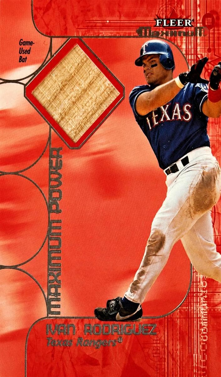 Jose Canseco 2002 fleer Maximum Power Bat