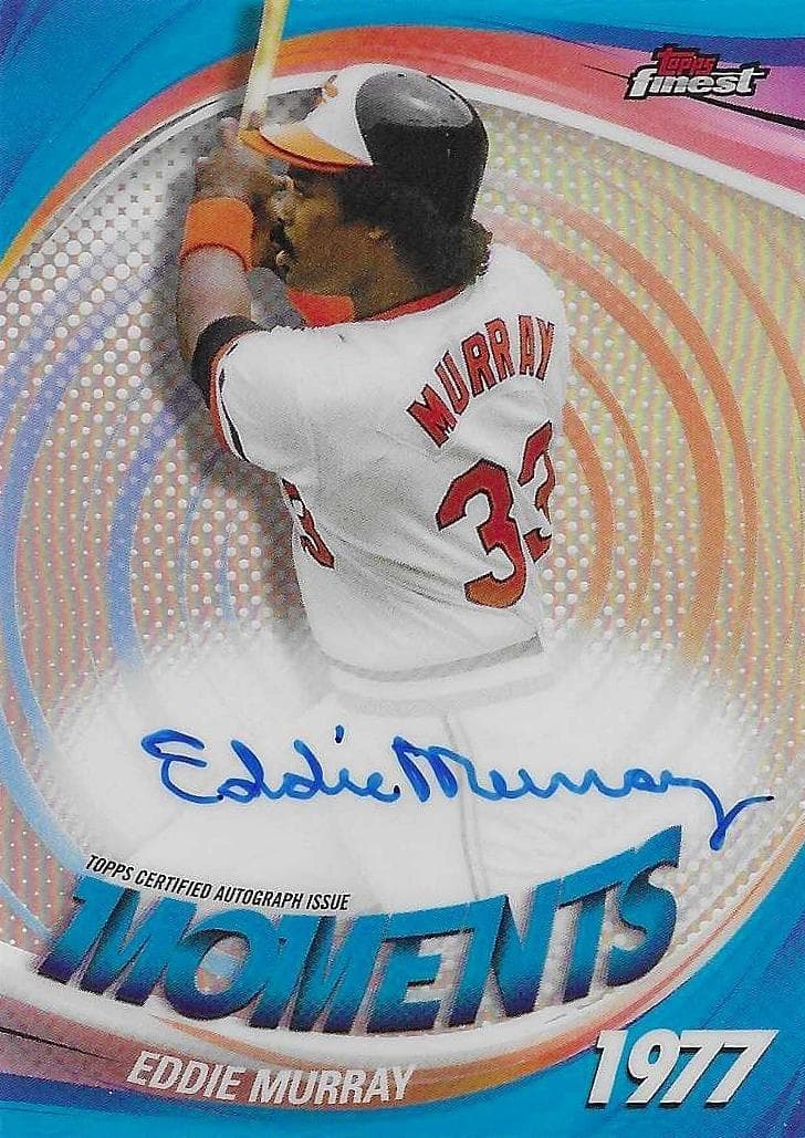 Eddie Murray 2025 topps Topps Finest