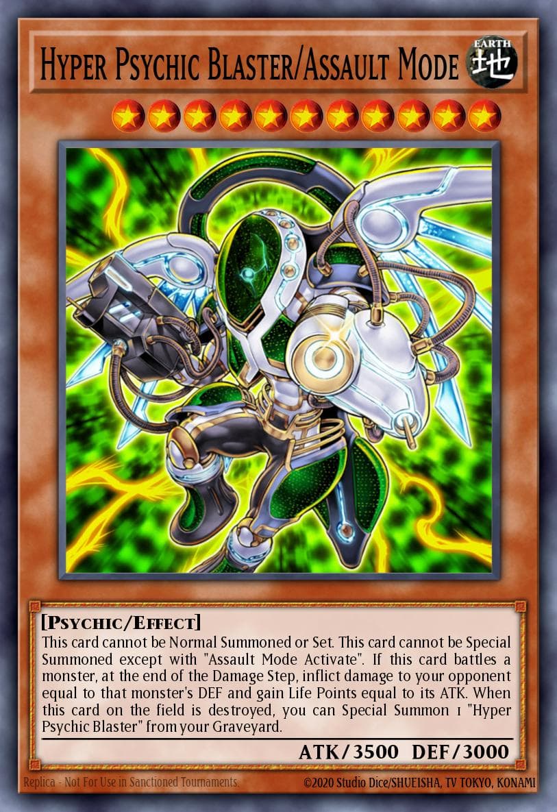 Hyper Psychic Blaster/Assault Mode 2008 Yu-Gi-Oh!