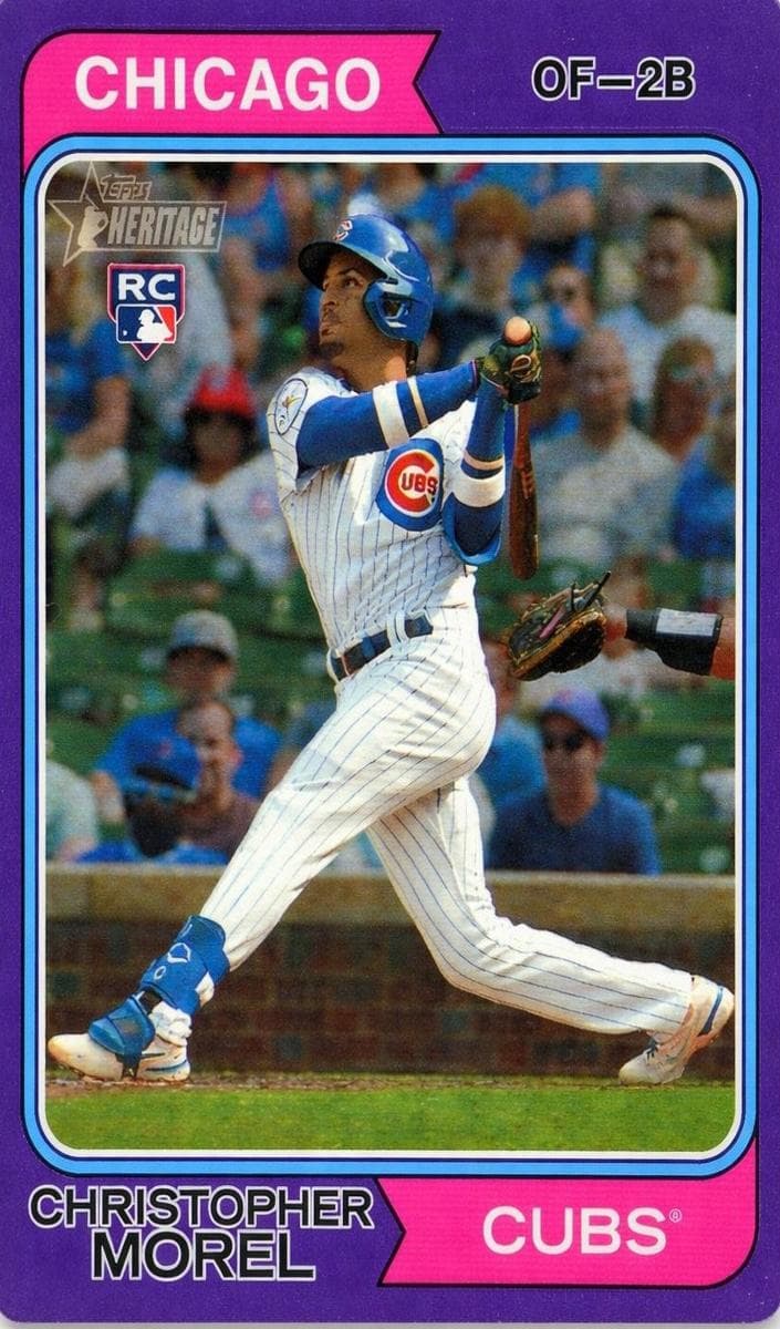 Christopher Morel trading card