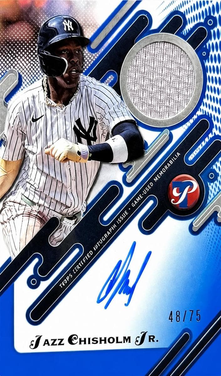 Jazz Chisholm Jr. 2025 topps Topps Pristine