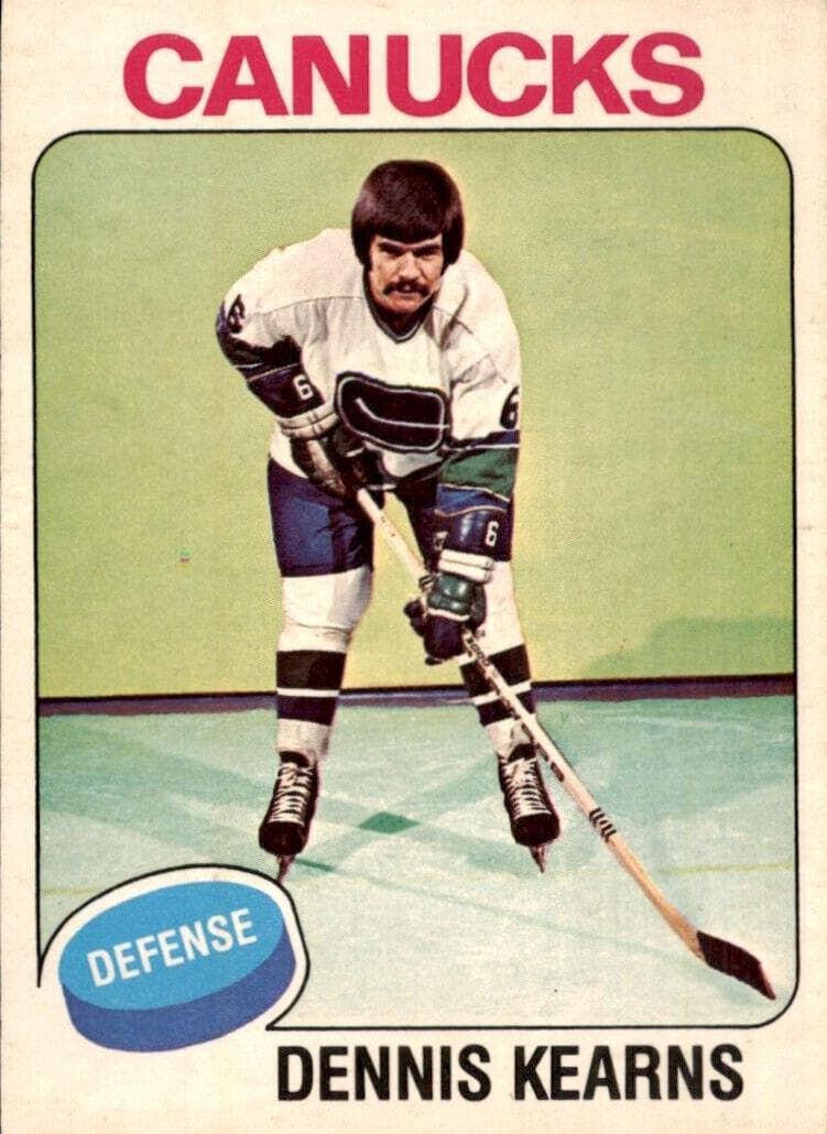 Dennis Kearns 1975 topps