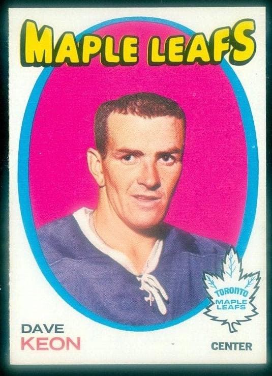 Dave Keon 1971 topps Topps