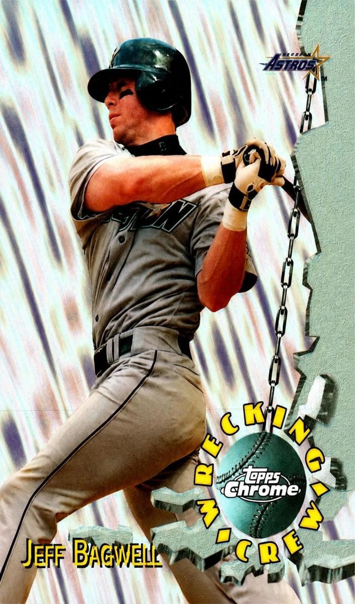 Jeff Bagwell 1996 topps Topps Chrome