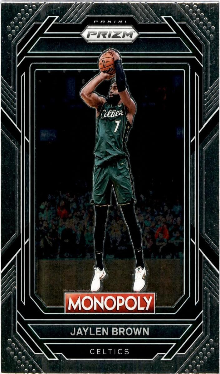 Jaylen Brown 2022 panini Panini Prizm Monopoly