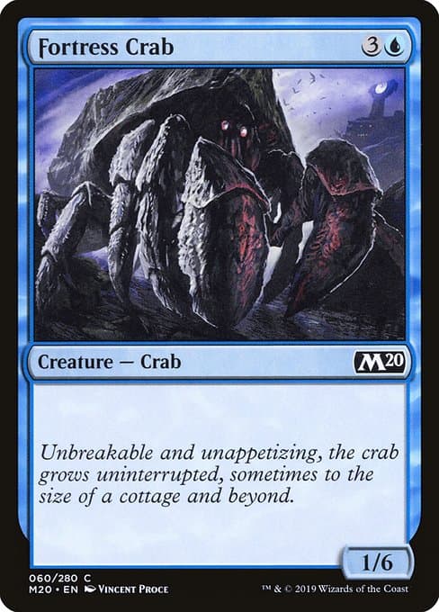 Fortress Crab 2019 Magic: The Gathering Core Set 2020