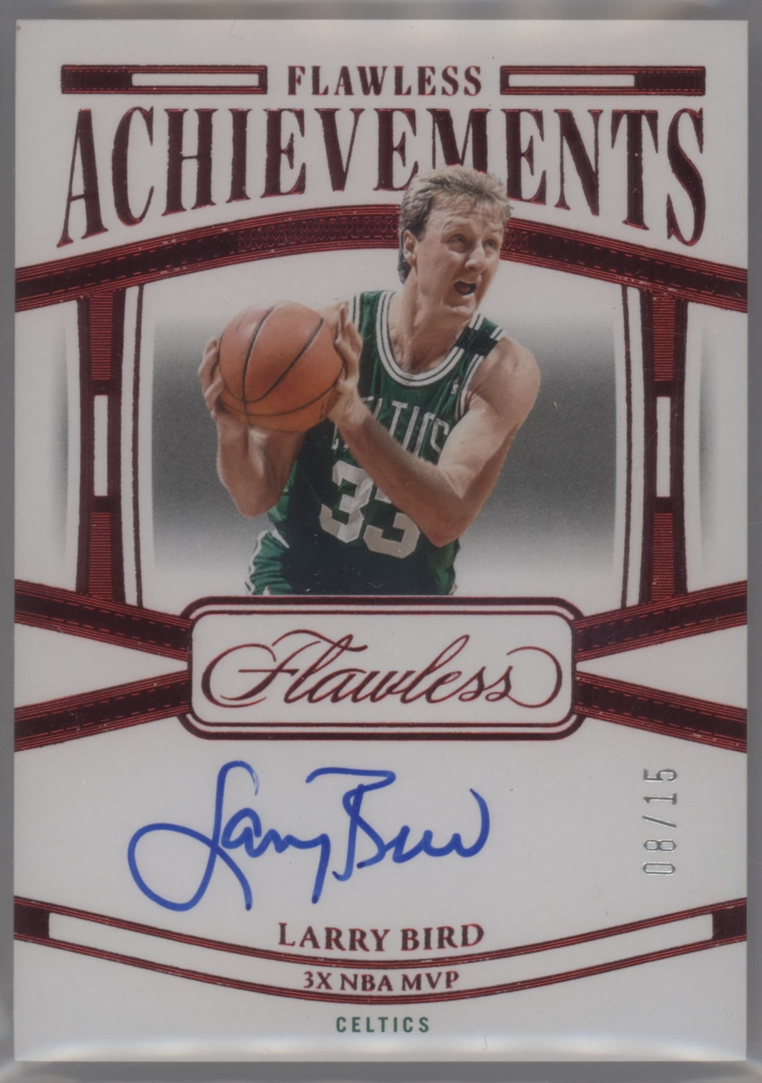 Larry Bird 2023 panini Panini Flawless