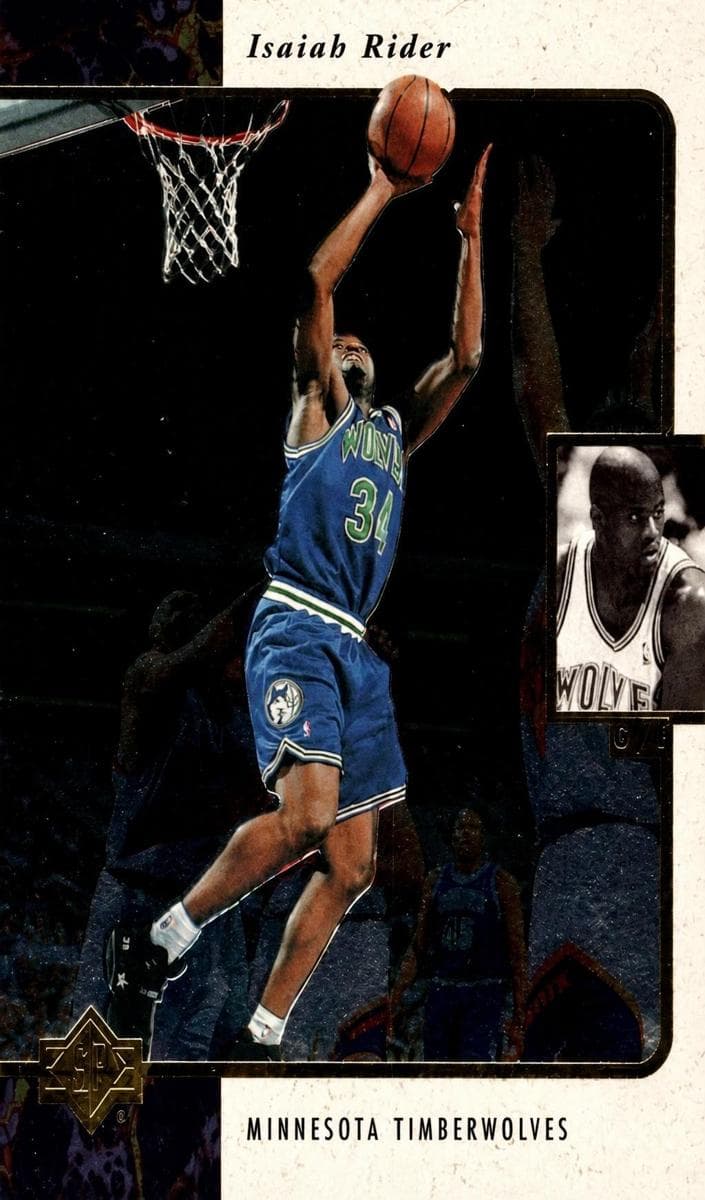 Isaiah Rider 1995 unknown SP