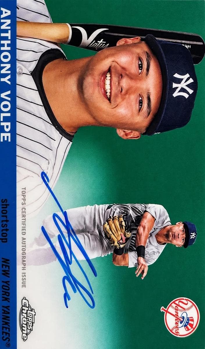 Anthony Volpe 2025 topps Topps Chrome Platinum