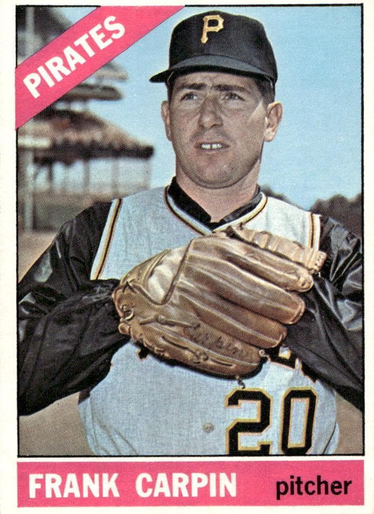 Frank Carpin 1966 topps O-Pee-Chee