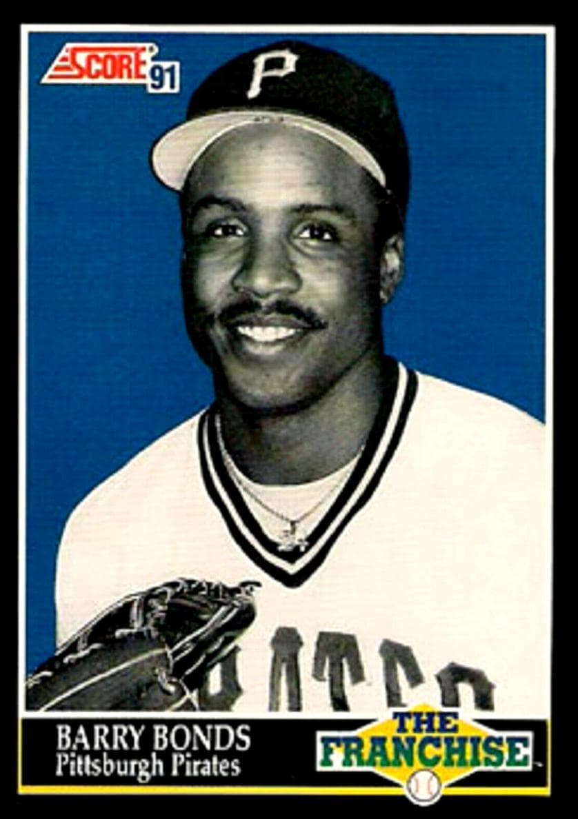 Barry Bonds 1991 panini Score