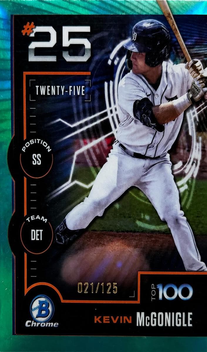 Kevin McGonigle 2025 bowman Bowman