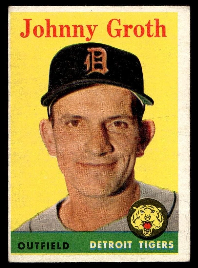 Johnny Groth 1958 topps Topps