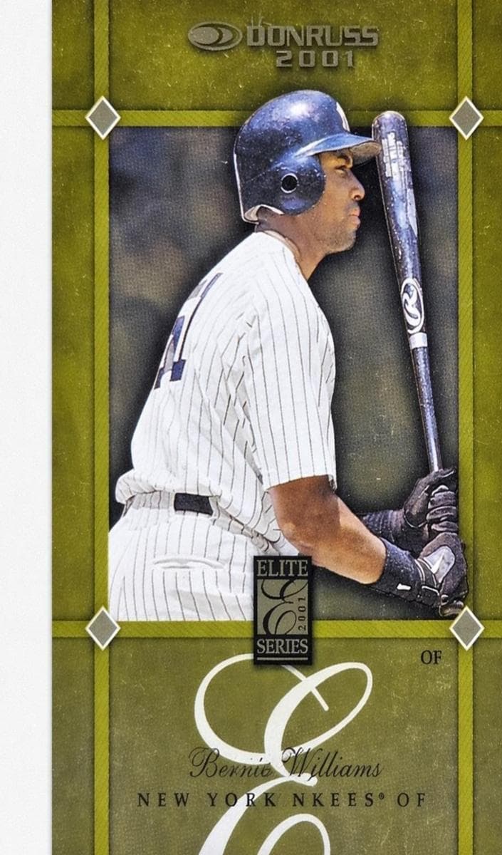 Bernie Williams 2001 panini Donruss