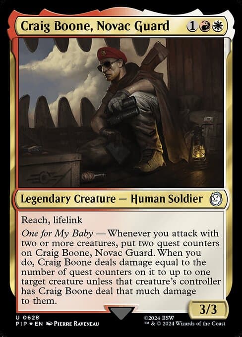 Craig Boone, Novac Guard 2024 Magic: The Gathering Fallout