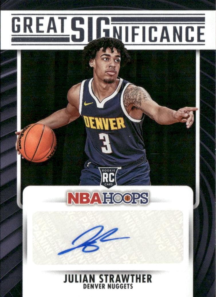 Julian Strawther 2023 panini Hoops
