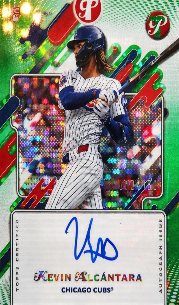 Kevin Alcántara 2025 topps Topps Pristine