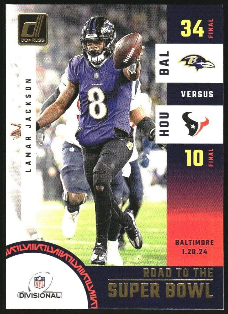 Lamar Jackson 2024 panini Panini Donruss