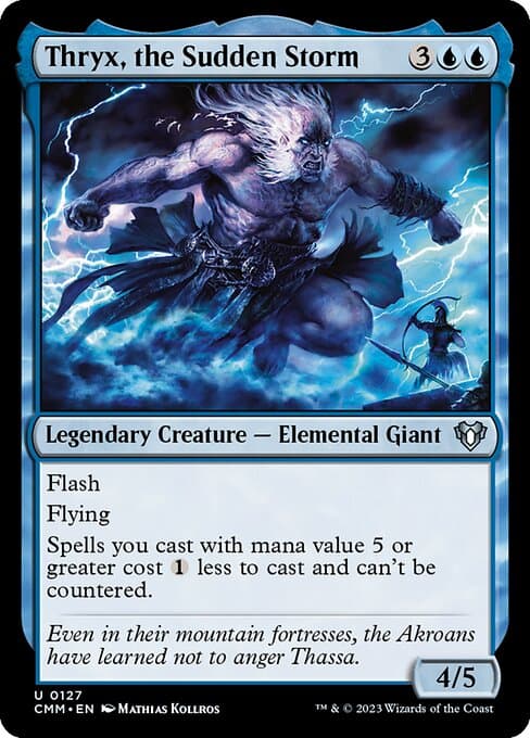Thryx, the Sudden Storm 2020 Magic: The Gathering Theros Beyond Death