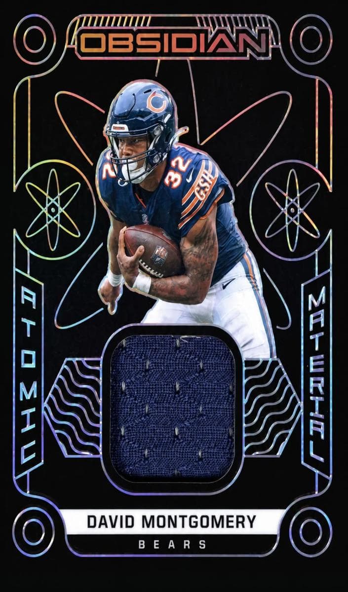 David Montgomery 2022 panini Panini Obsidian