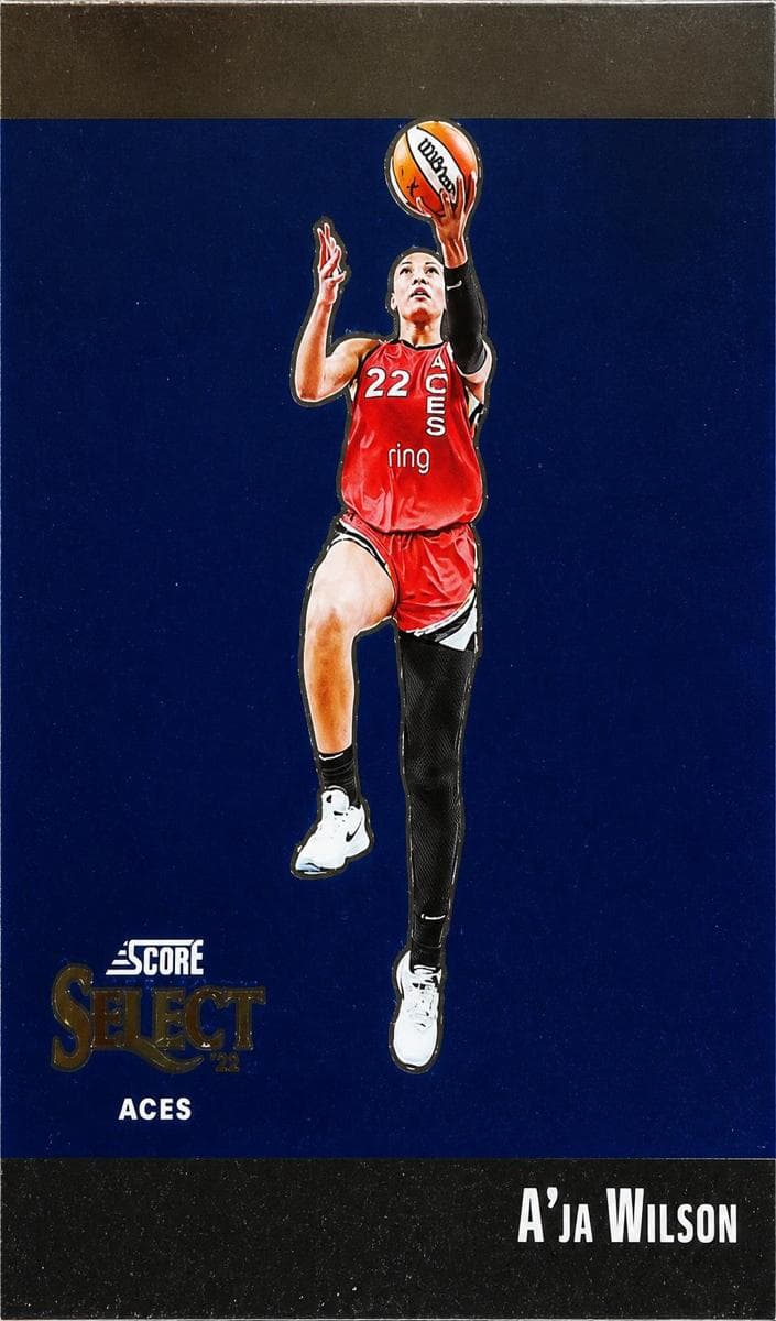 A'ja Wilson 2025 panini Panini Select WNBA