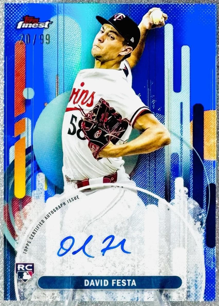 David Festa 2025 topps Topps Finest