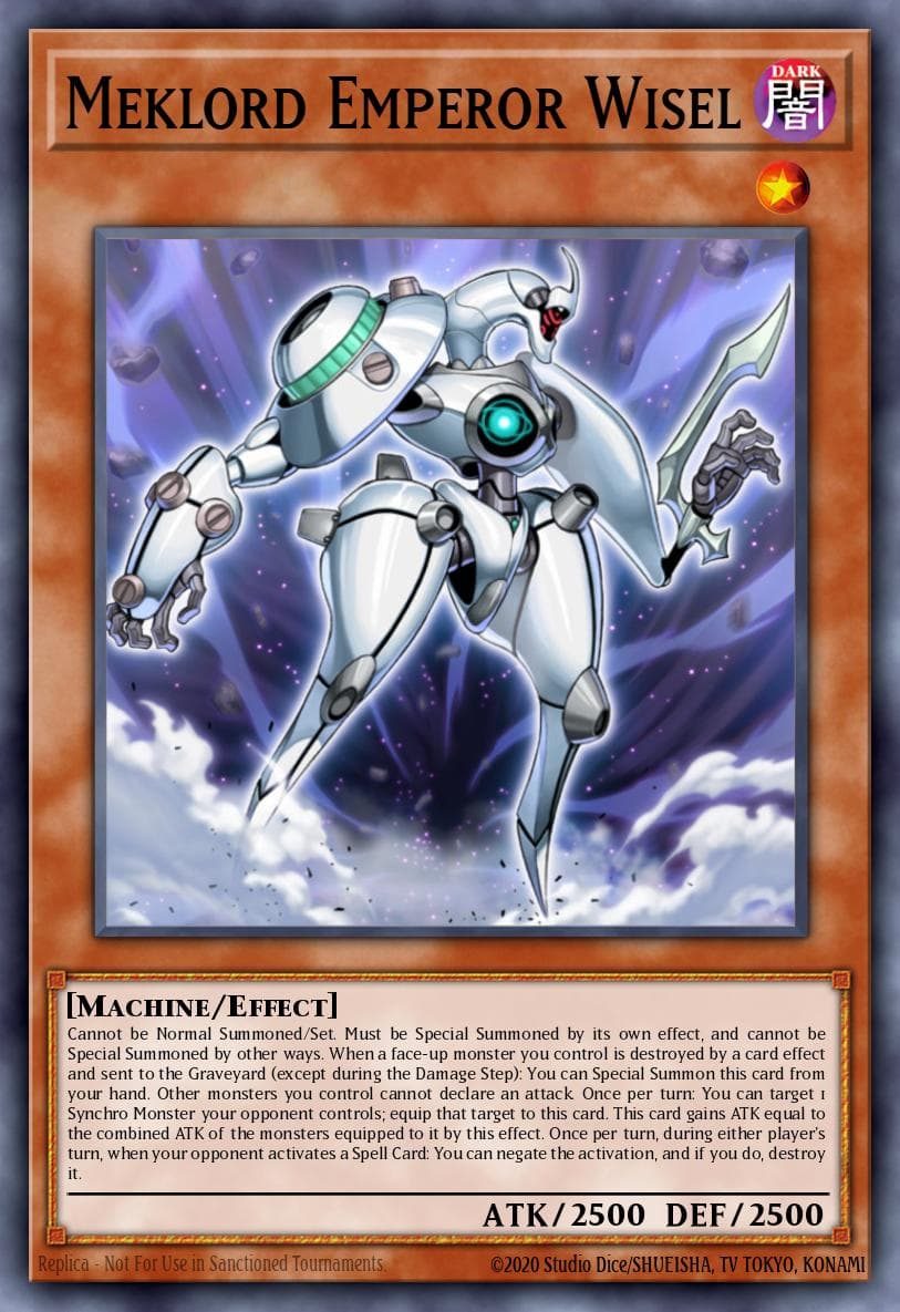 Meklord Emperor Wisel 2012 Yu-Gi-Oh! Duel Terminal 7