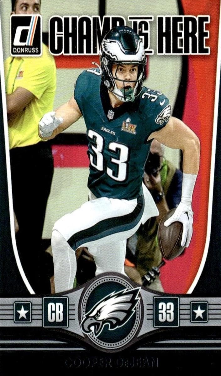 Cooper DeJean 2025 panini Donruss