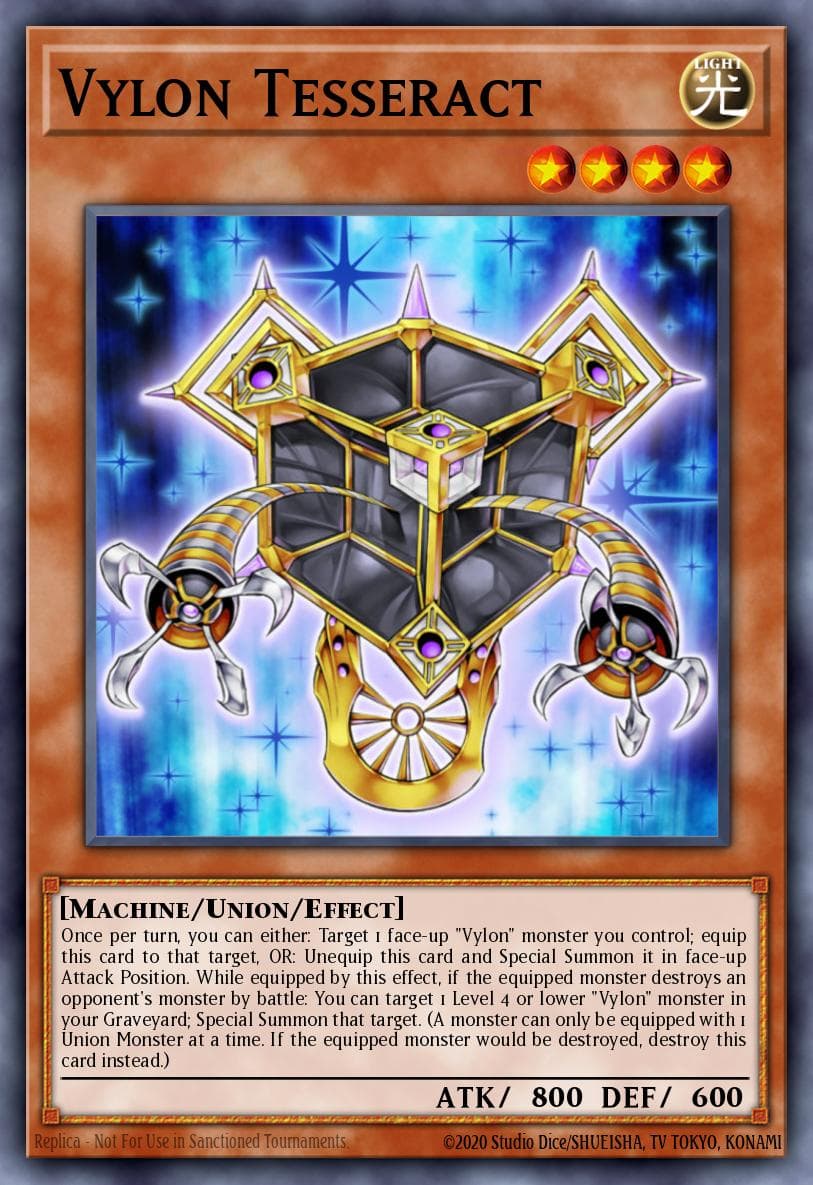 Vylon Tesseract 2012 Yu-Gi-Oh! Duel Terminal 6