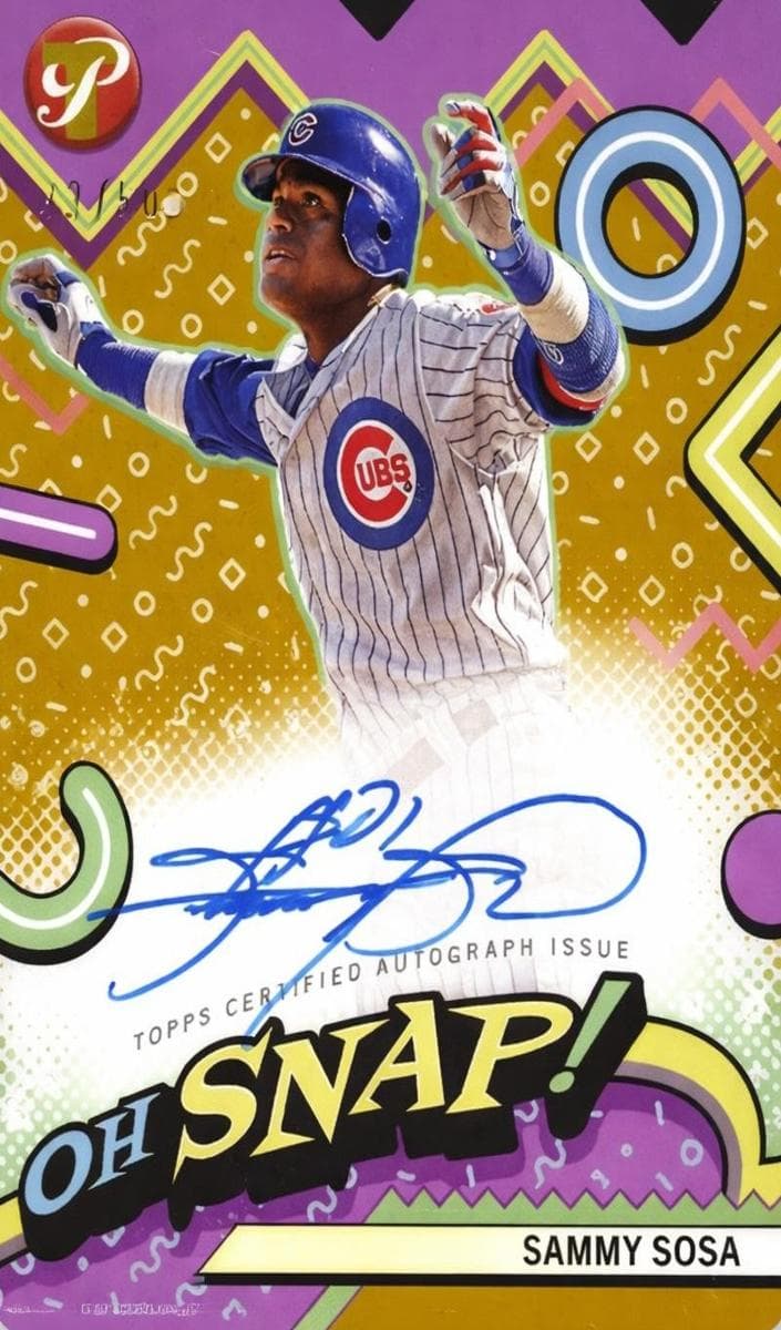 Sammy Sosa 2024 topps Topps Pristine