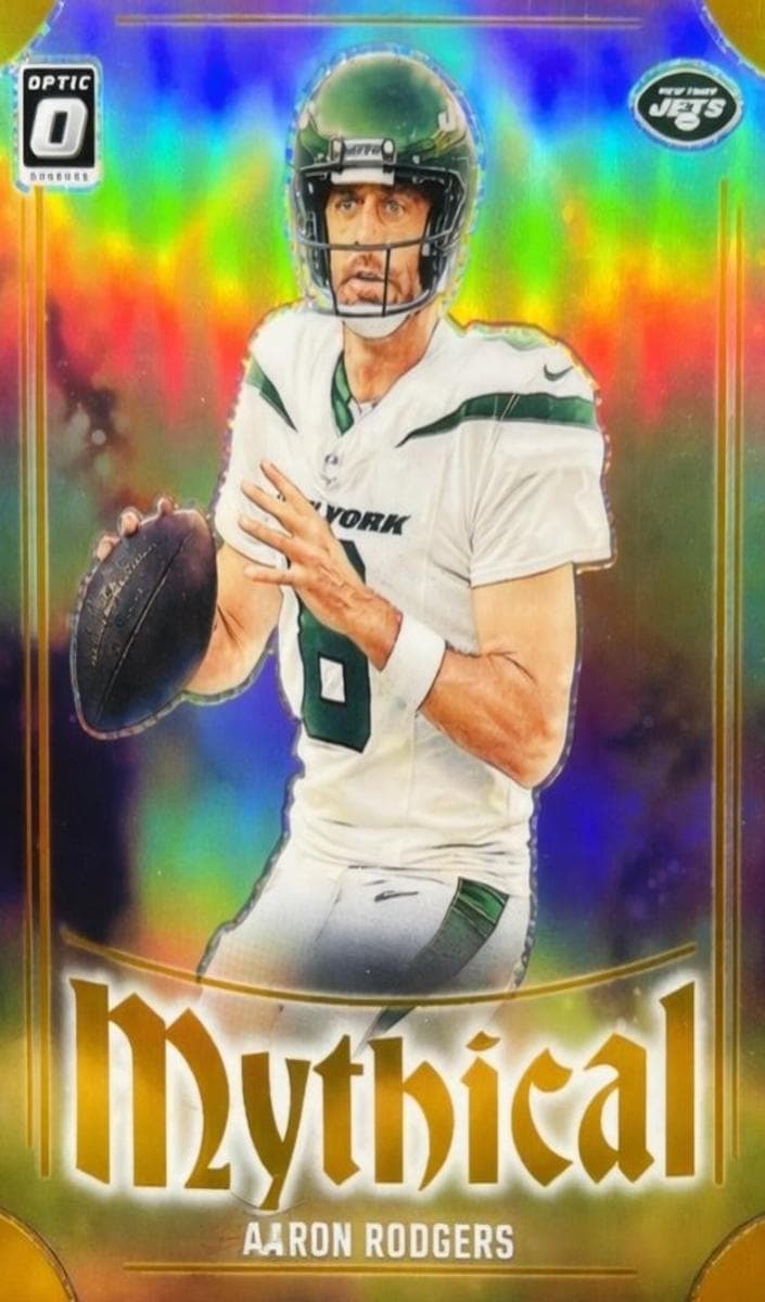 Aaron Rodgers 2023 panini Donruss Optic
