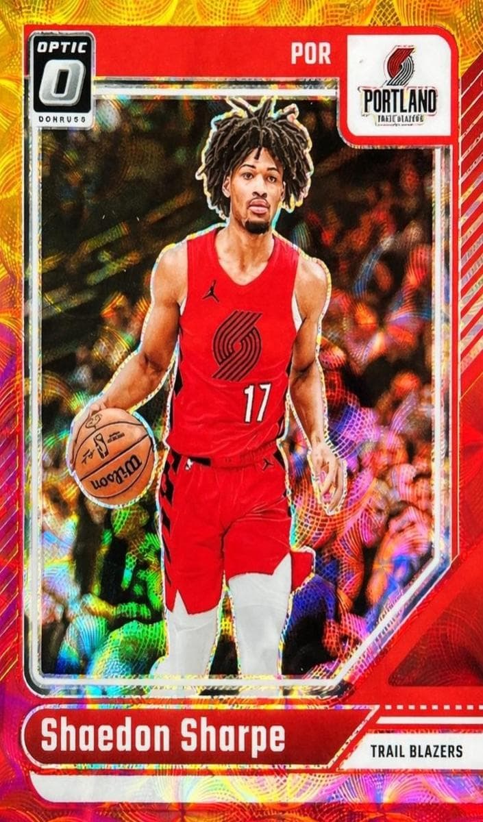 Shaedon Sharpe 2024 panini Donruss Optic