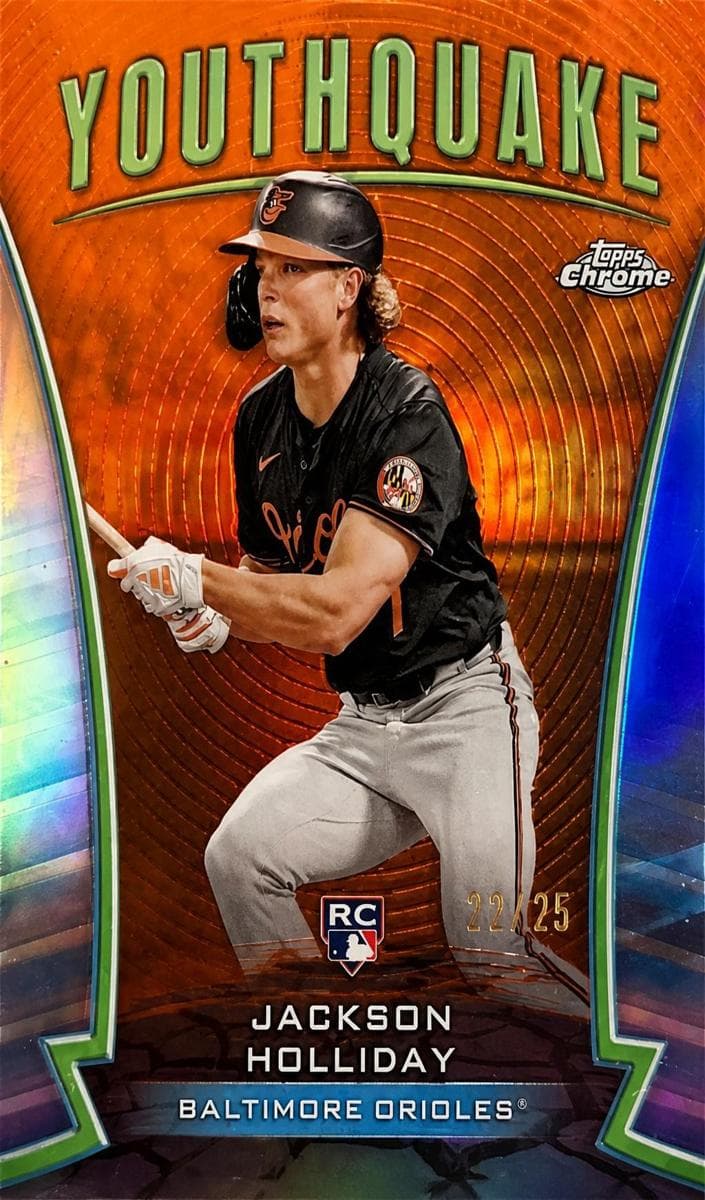 Jackson Holliday 2024 topps Topps Chrome Update