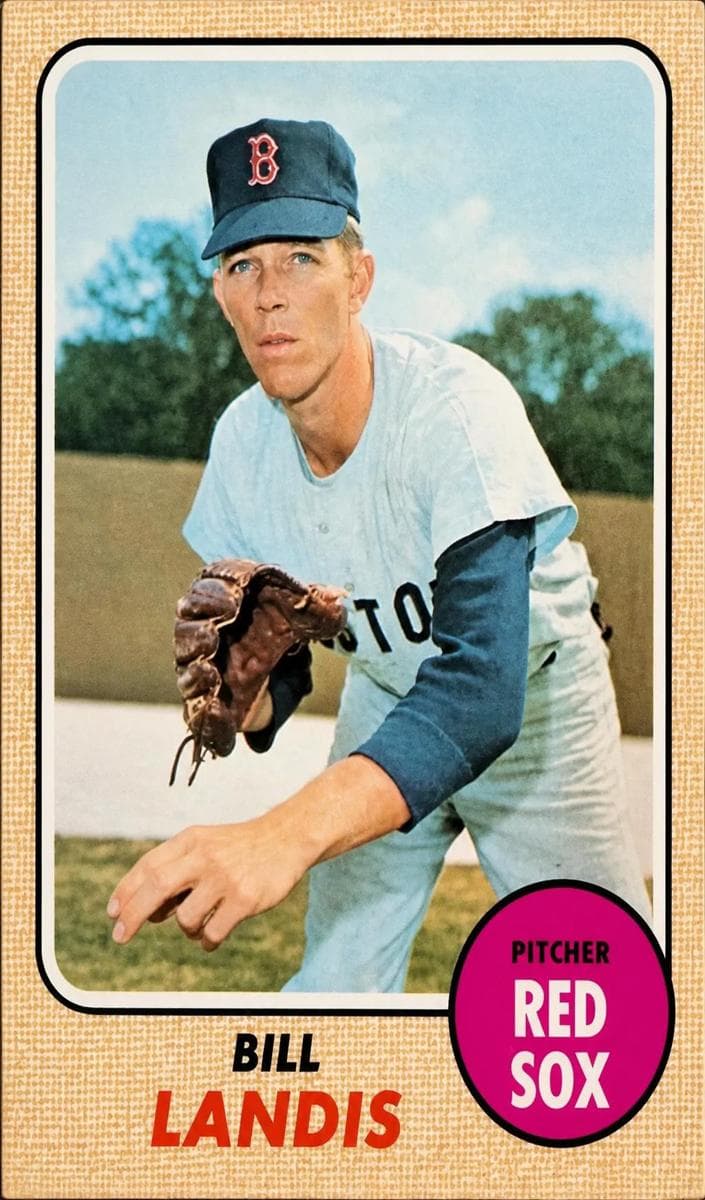 Bill Landis 1968 topps O-Pee-Chee