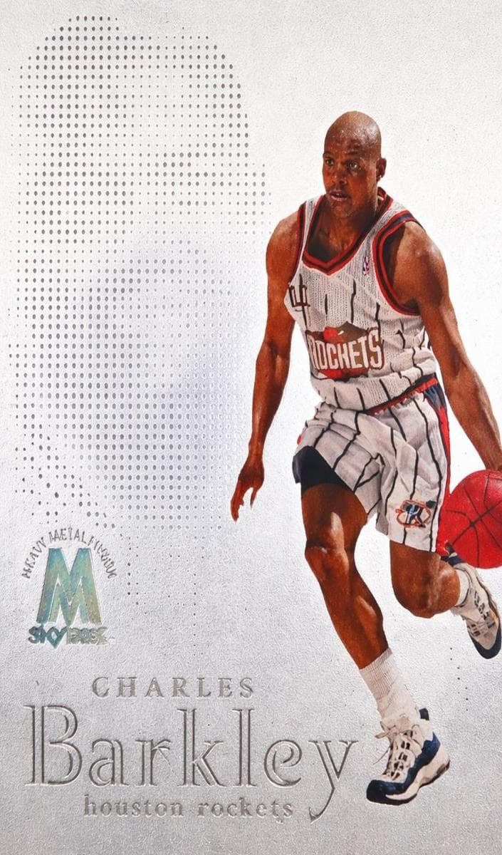Charles Barkley 1998 skybox Molten Metal