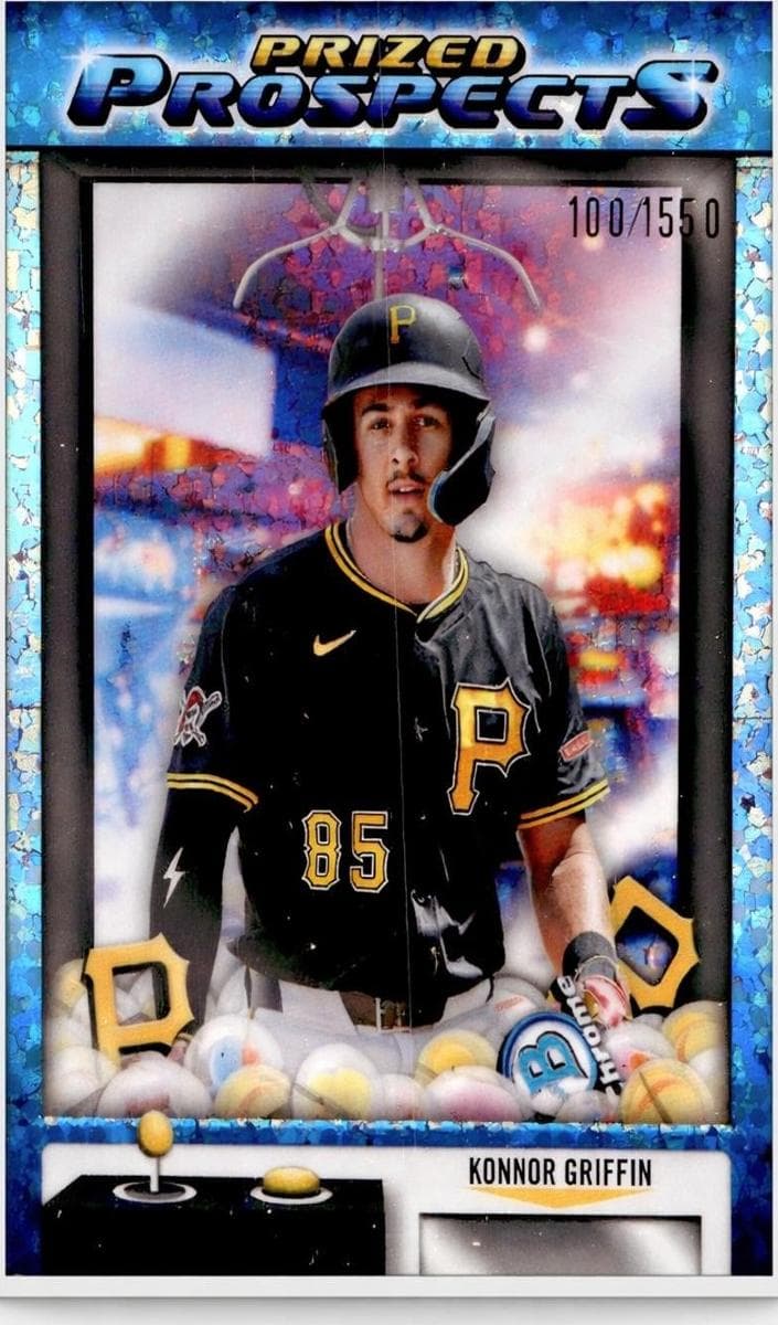 Konnor Griffin 2025 bowman Bowman Draft Chrome