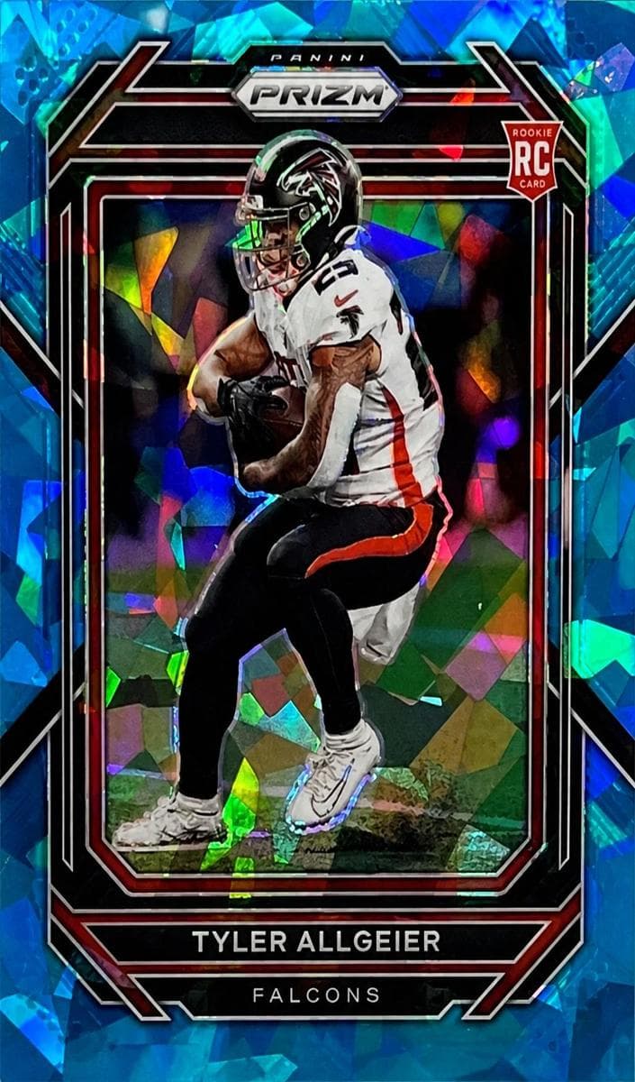 Tyler Allgeier trading card