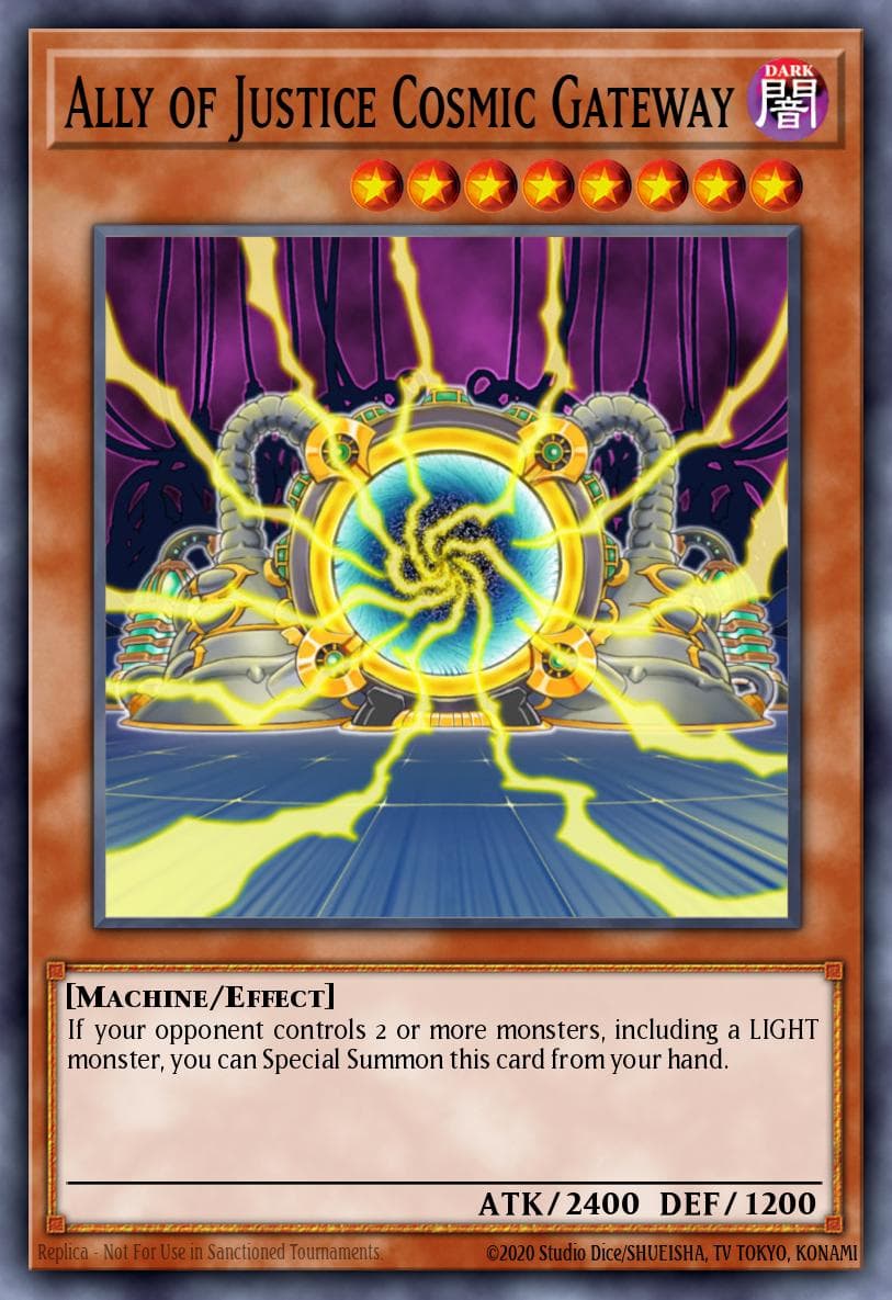 Ally of Justice Cosmic Gateway 2010 Yu-Gi-Oh!