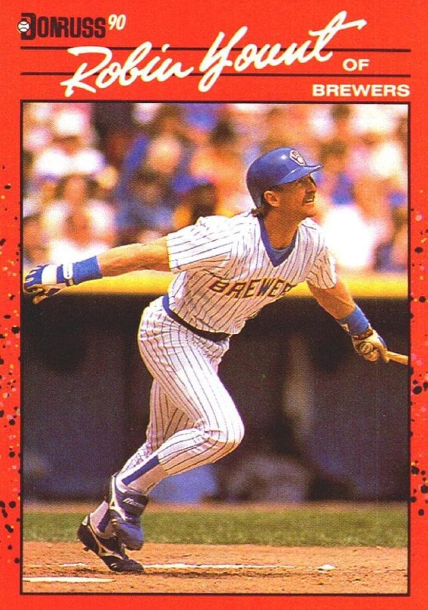 Robin Yount 1990 panini Donruss